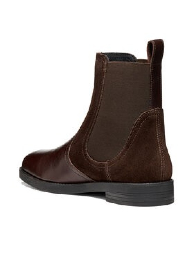 Geox Sztyblety D Esmeena D6811D 4322 C6677 Brązowy ciemny