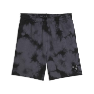 Młodzieżowe luźne szorty Essentials z efektem tie-dye PUMA