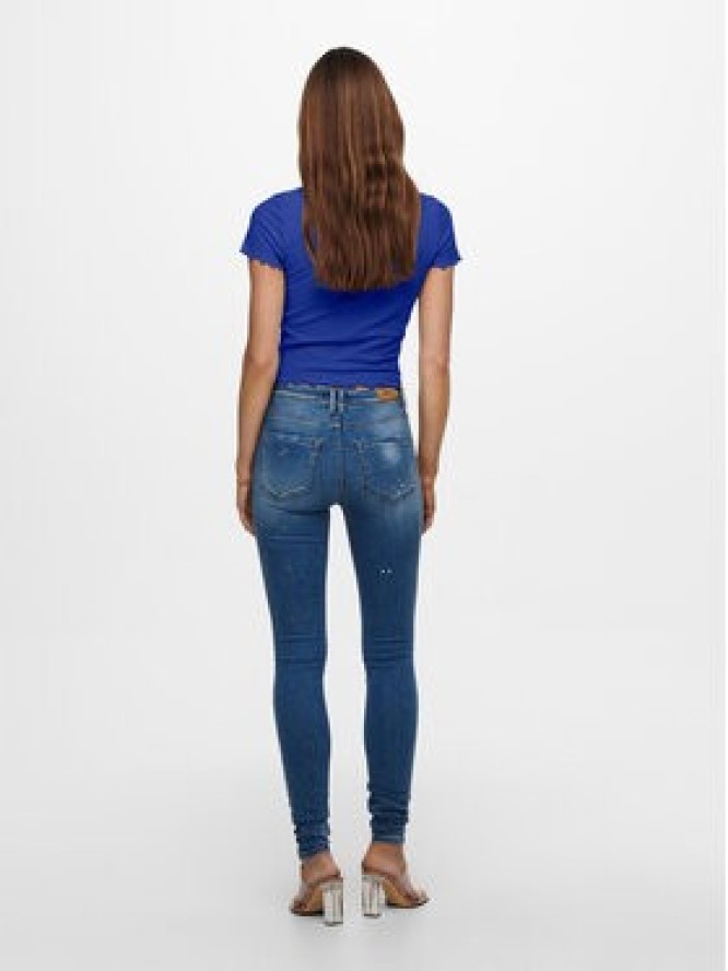 ONLY T-Shirt Emma 15201206 Niebieski Regular Fit