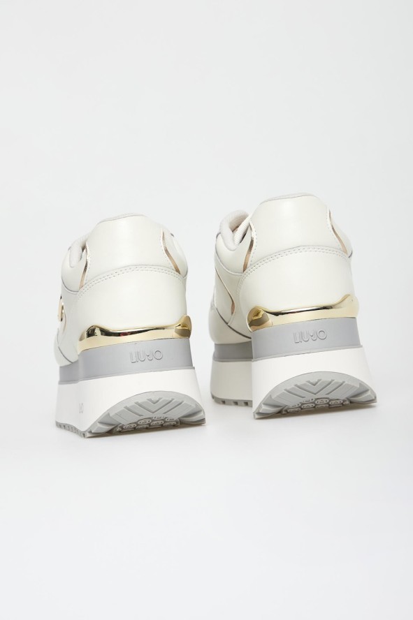 Sneakersy damskie skórzane LIU JO