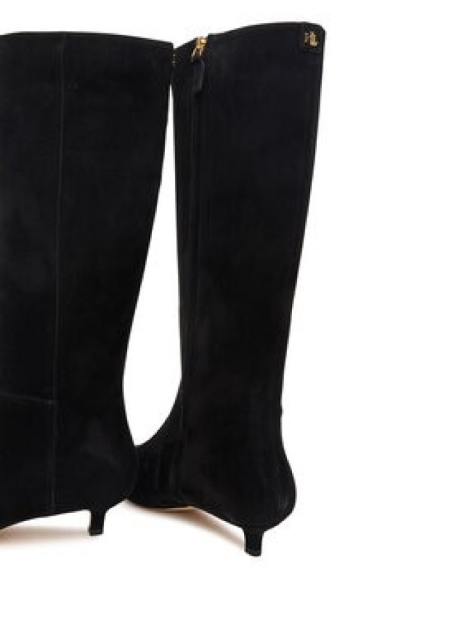 LAUREN RALPH LAUREN Kozaki 802P15726005 Czarny