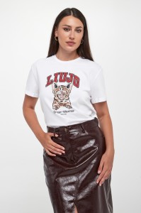 T-shirt damski z nadrukiem LIU JO