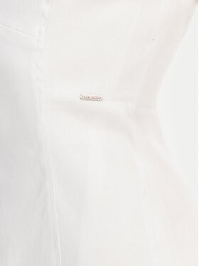 Guess Sukienka letnia W5GK41 WH5L2 Biały Regular Fit