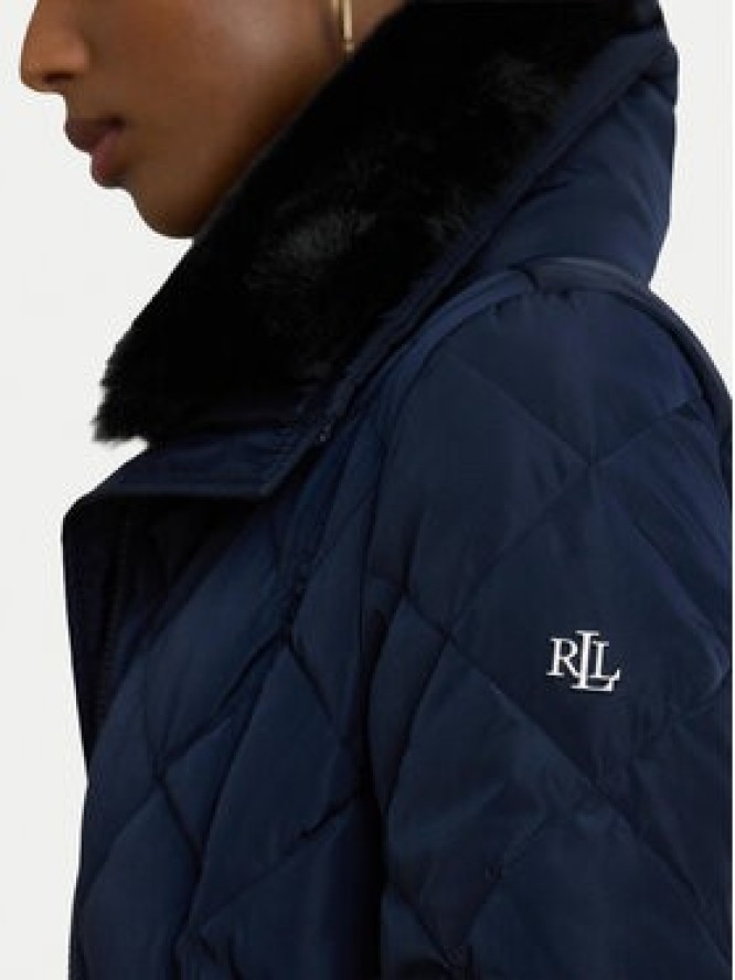 LAUREN RALPH LAUREN Kurtka puchowa 297P23482001 Granatowy Regular Fit