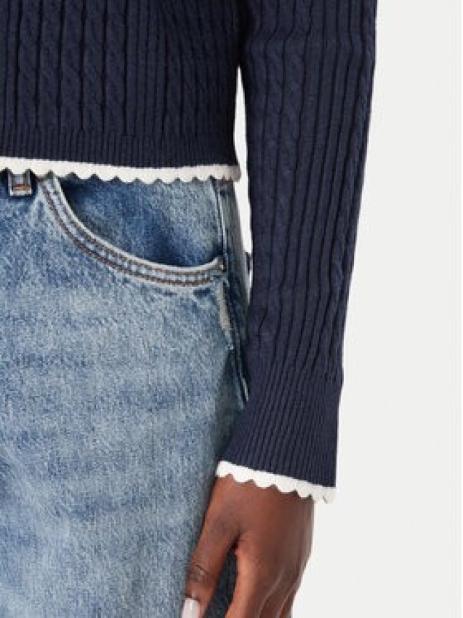 Tommy Jeans Kardigan DW0DW23458 Granatowy Regular Fit