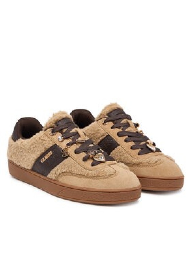 Guess Sneakersy FLFN3A FUR12 Beżowy