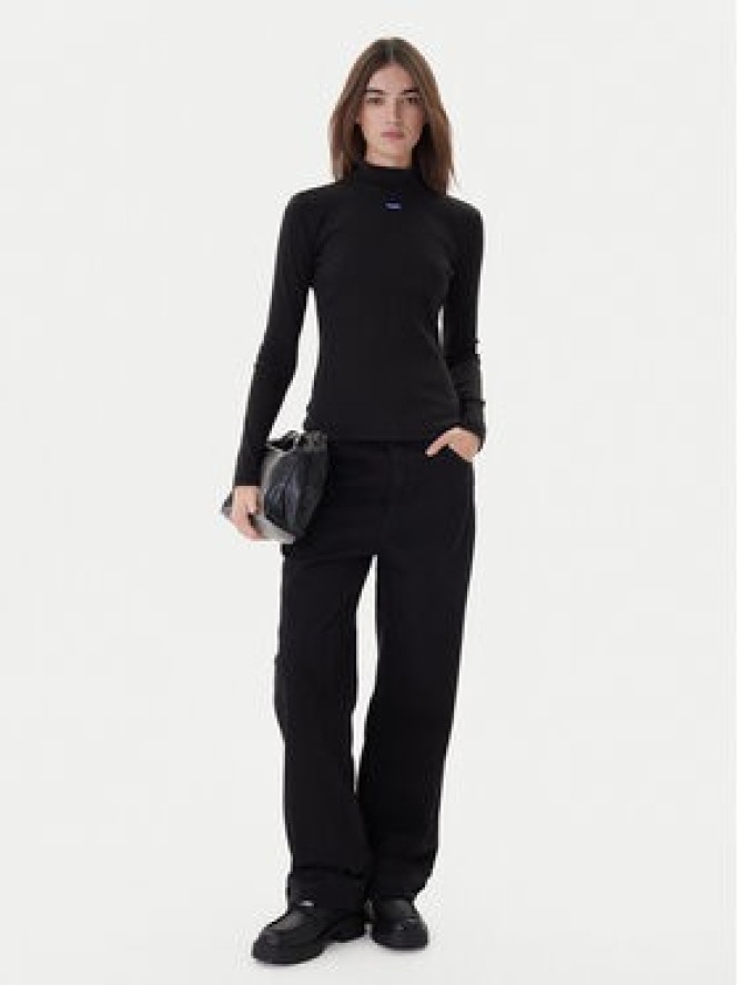 Hugo Golf 50525318 Czarny Regular Fit