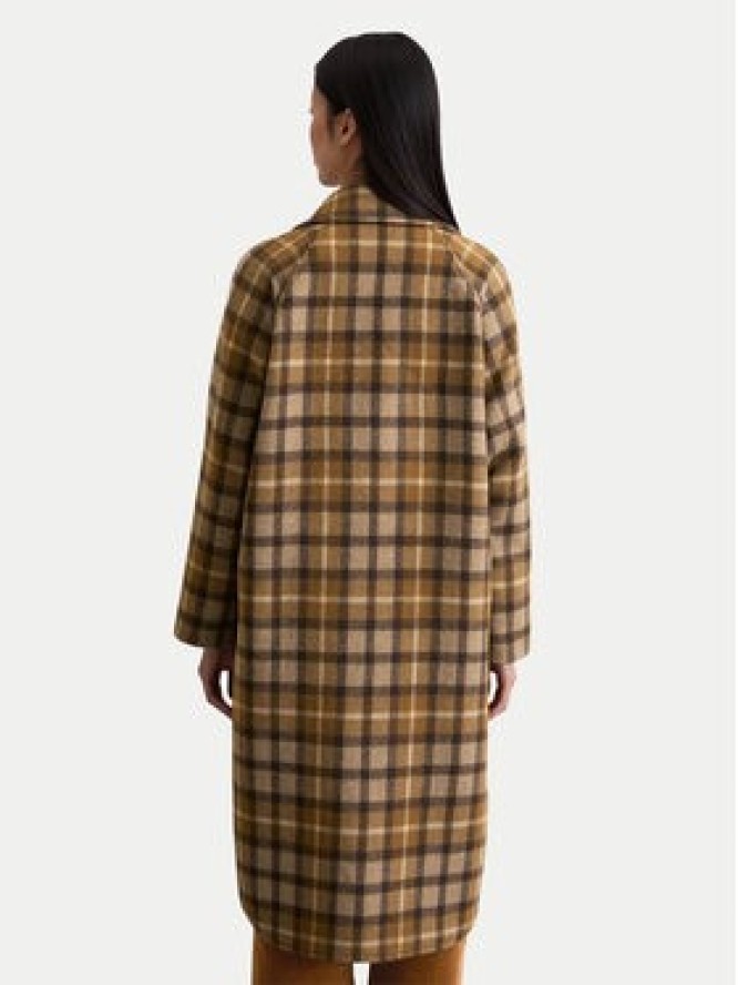 Marc O'Polo Płaszcz wełniany 508 0183 71151 Brązowy Relaxed Fit