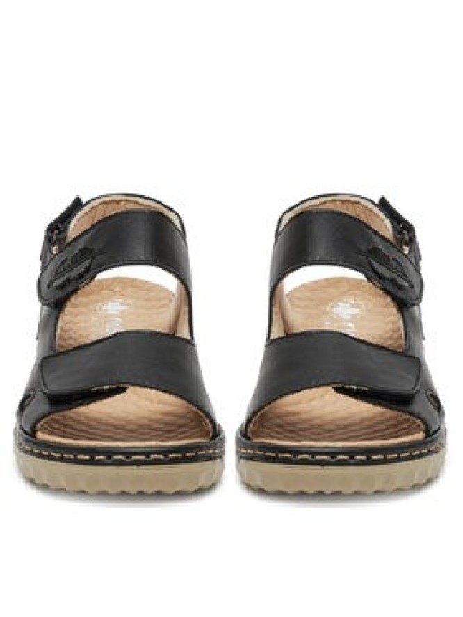 Rieker Sandały 60462-00 Czarny