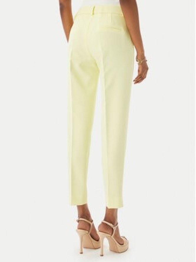 Maryley Spodnie materiałowe 26EB52Z/43LE Żółty jasny Regular Fit