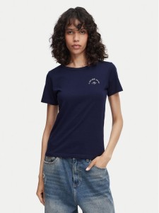 HUGO T-Shirt Deloris 5 50571074 Granatowy Regular Fit