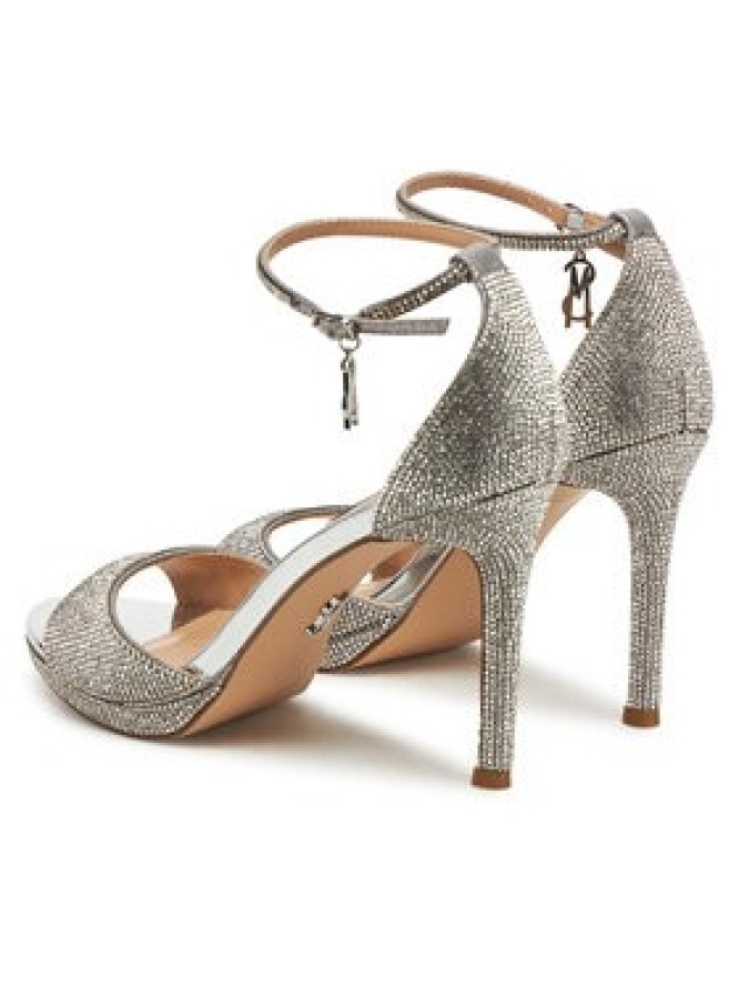 Steve Madden Sandały Evers-R SM11003541 Srebrny