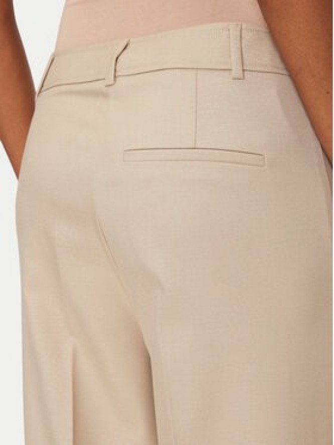 Morgan Spodnie materiałowe 251-PLUX.F Beżowy Straight Fit