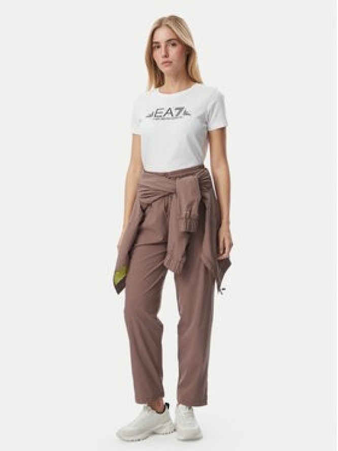 EA7 Emporio Armani T-Shirt 7W001445 AF10373 U0002 Biały Regular Fit