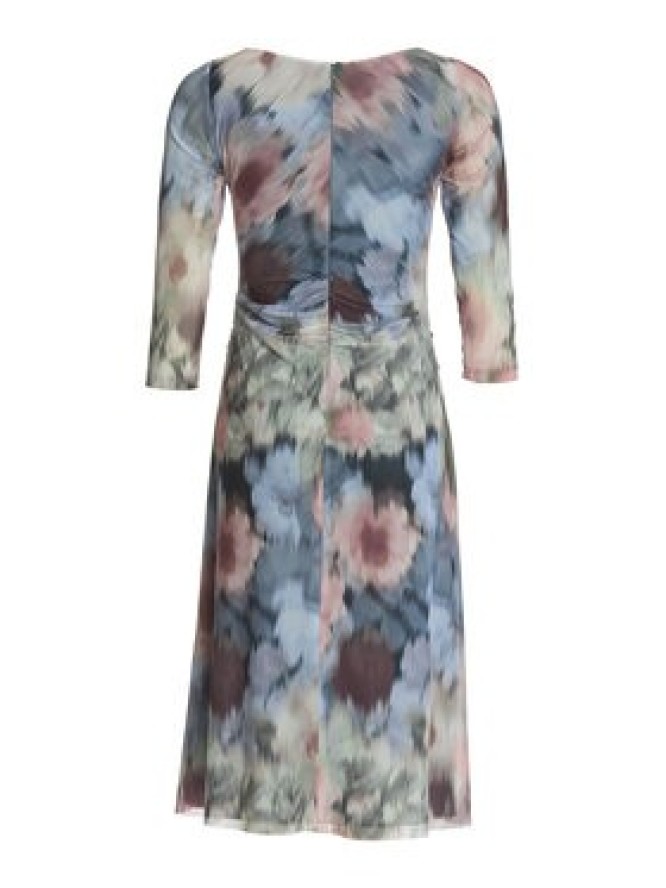 Swing Sukienka koktajlowa 5AK05300 Kolorowy Regular Fit