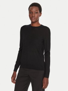 BOSS Sweter Ferpina 50544987 Czarny Slim Fit