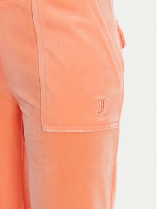Juicy Couture Spodnie dresowe Layla JCSEBJ001 Pomarańczowy Flared Leg