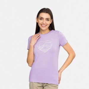 T-shirt damski VIKING Lenta Bamboo Light Lady