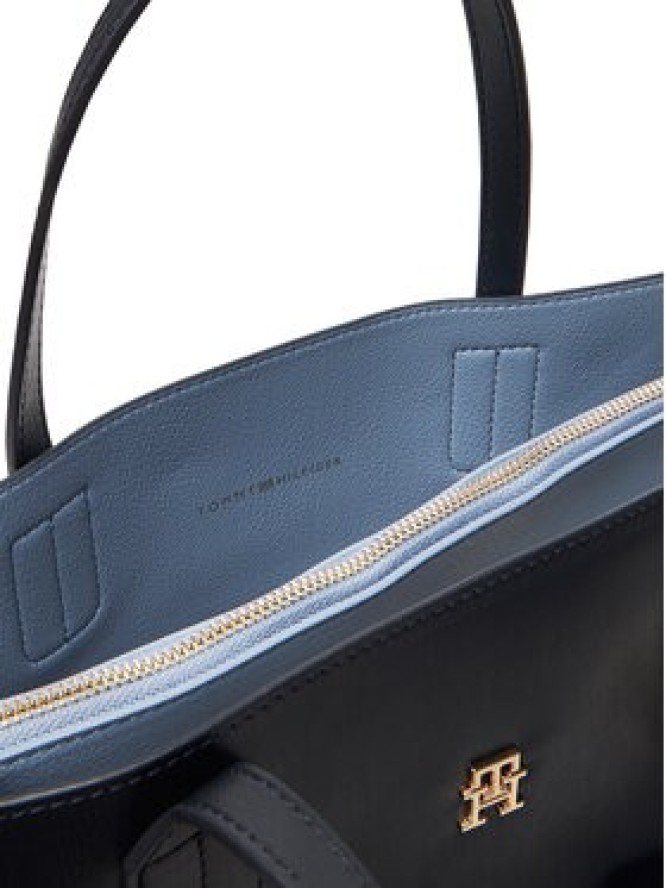 Tommy Hilfiger Torebka Th Icon Satchel AW0AW17683 Granatowy