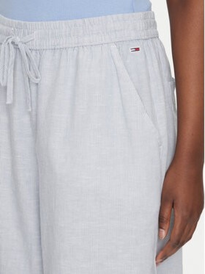 Tommy Jeans Spodnie materiałowe DW0DW20352 Niebieski Regular Fit