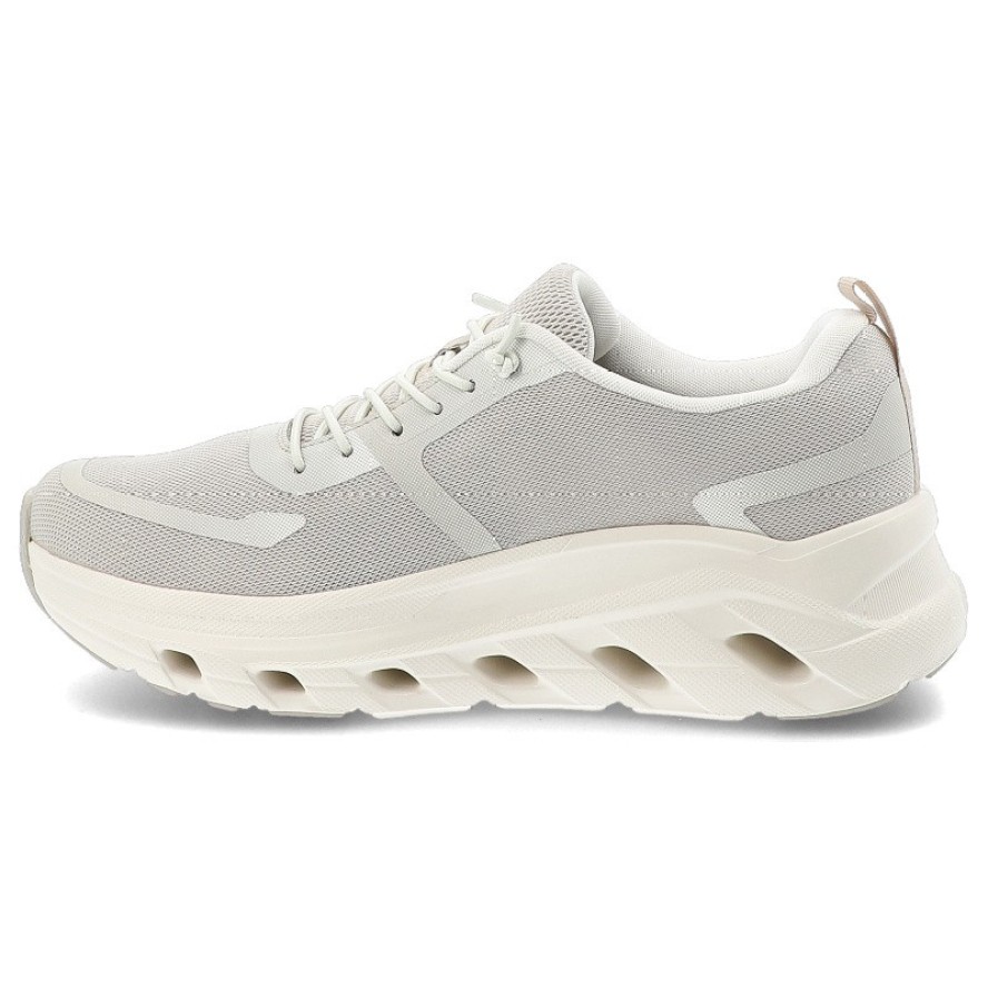 Sneakersy damskie Rieker, nowoczesna forma z lekkiej oddychającej cholewki zapewniająca wygodę amortyzowana podeszwa sportowy charakter, szare, W3504