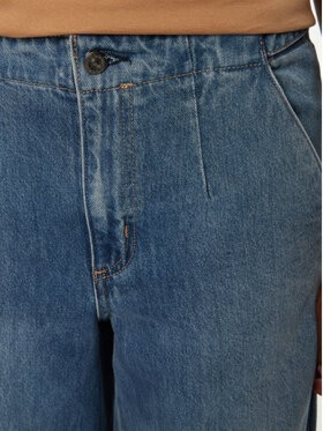 BOSS Jeansy Zehyrus 50528820 Niebieski Wide Leg