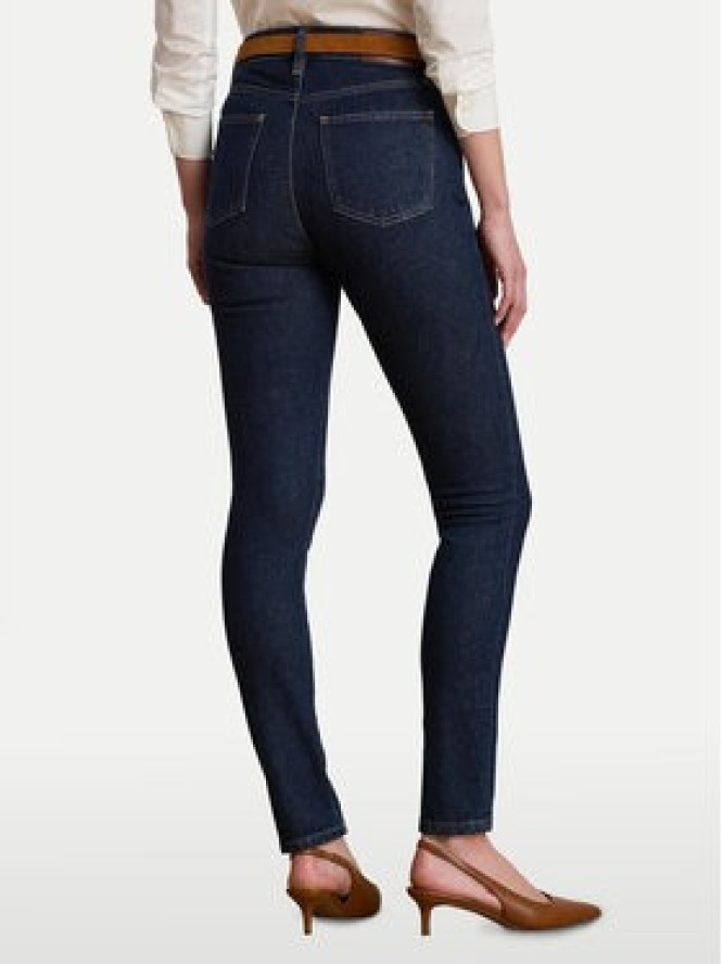 LAUREN RALPH LAUREN Jeansy 200960600001 Granatowy Slim Fit