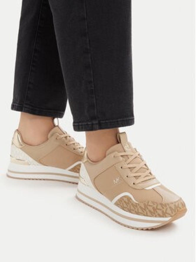 MICHAEL Michael Kors Sneakersy Raina 43T6RNFS1D Beżowy