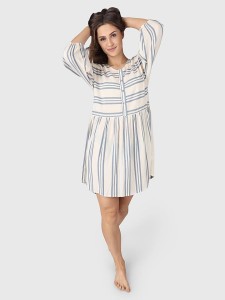 Brunotti Tunika "Marina" w kolorze kremowo-błękitnym rozmiar: XS