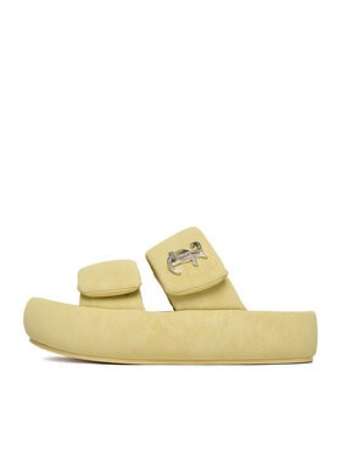 Juicy Couture Klapki CEO-WSS21515-06 Żółty