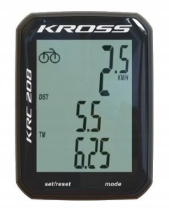 Licznik rowerowy przewodowy KROSS KRC208