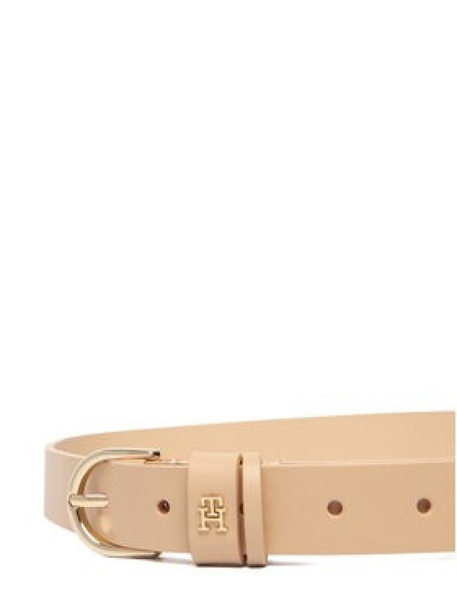Tommy Hilfiger Pasek Damski Essential Effortless 2.5 Go AW0AW16836 Beżowy
