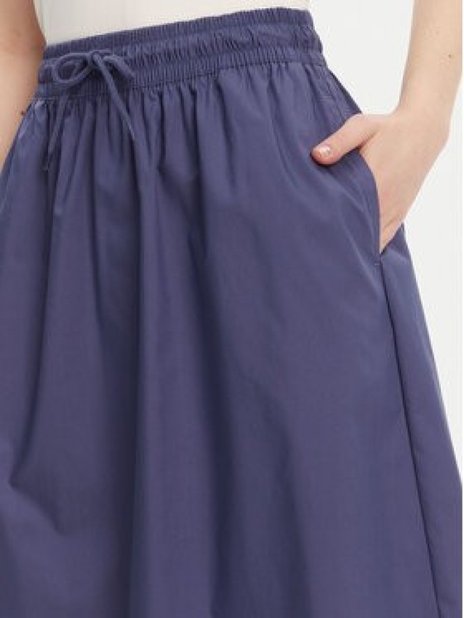 New Balance Spódnica midi WK51551 Niebieski Regular Fit