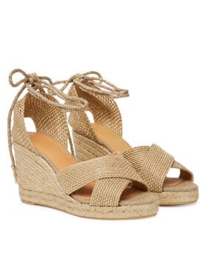 Castañer Espadryle Becca/8/256 025534 Beżowy