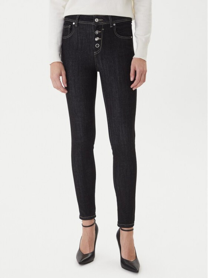 Gaudi Jeansy 521BD26005 Czarny Slim Fit