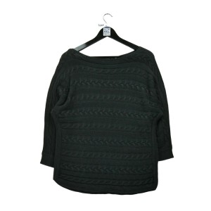 Damski czarny sweter