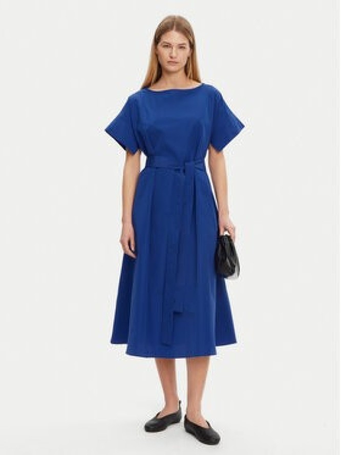 Weekend Max Mara Sukienka codzienna Finish 2515221032 Niebieski Regular Fit