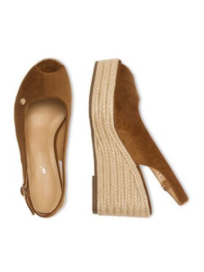 Beverly Hills Polo Club Espadryle EO-R26SS03466 Brązowy