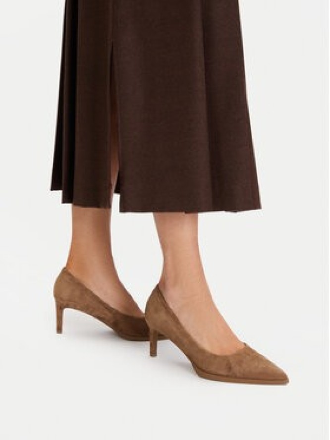 GINO ROSSI Szpilki EO-INTI-2635-1 Beżowy