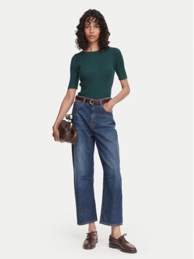 Weekend Max Mara Jeansy Caduca 2625186041 Granatowy Boyfriend Fit