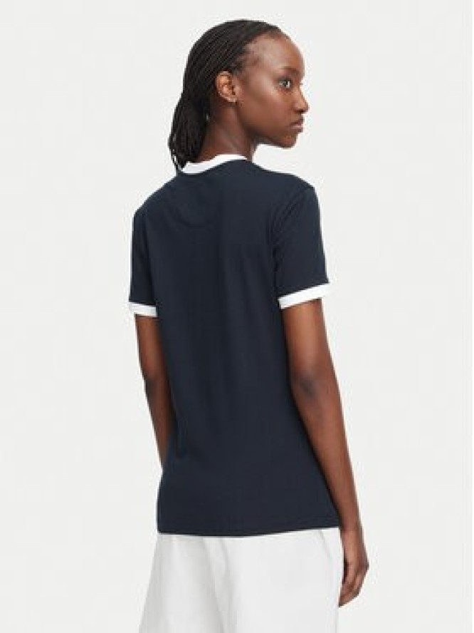 Beverly Hills Polo Club T-Shirt P-SS26W-TS0104 Granatowy Regular Fit