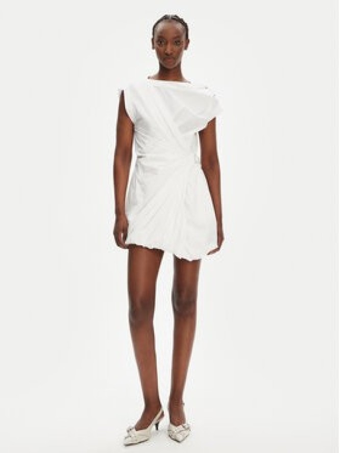 PINKO Sukienka koktajlowa Elliot 105215 A2LD Biały Regular Fit