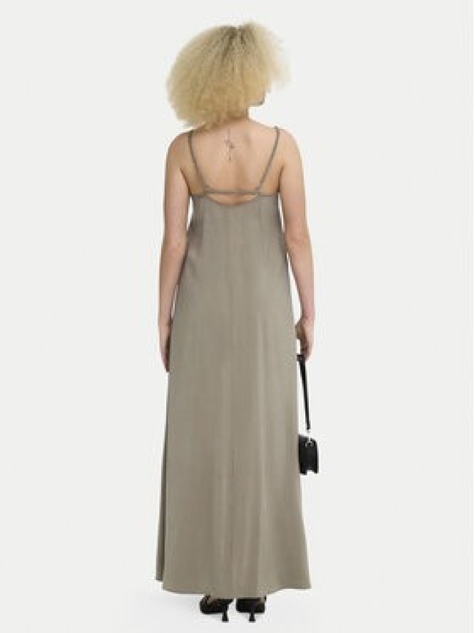 ONLY Sukienka letnia Madeli 15371094 Beżowy ciemny Regular Fit