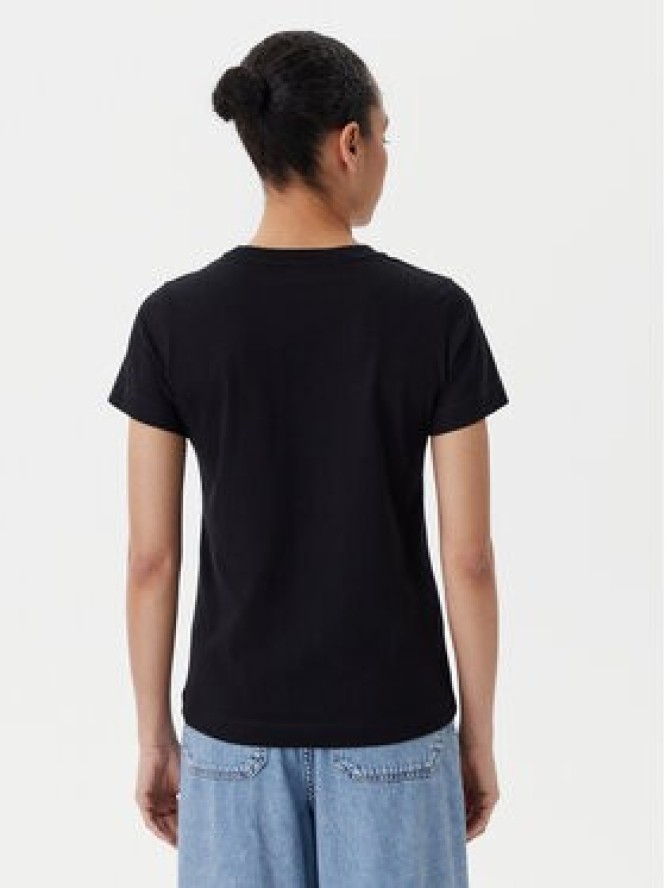 PINKO T-Shirt Bussolotto 100355 A2OD Czarny Regular Fit