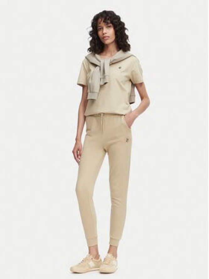Beverly Hills Polo Club Spodnie dresowe P-SS26W-TF546550 Beżowy Regular Fit