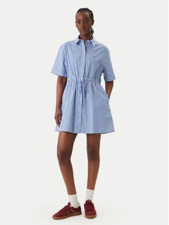 Tommy Jeans Sukienka koszulowa DW0DW20617 Niebieski Regular Fit