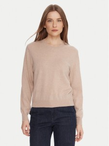United Colors Of Benetton Sweter 1002D10BG Beżowy Relaxed Fit