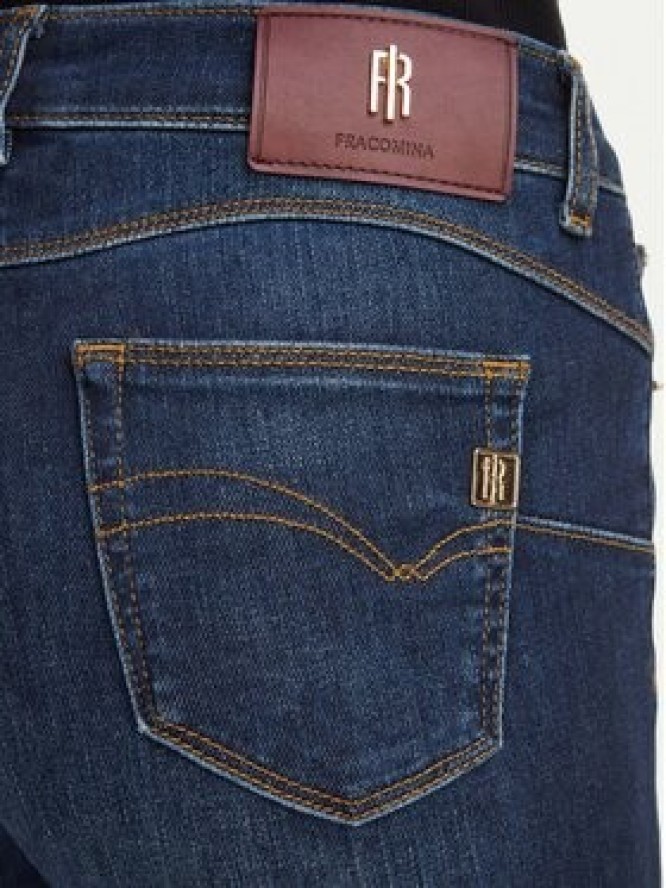 Fracomina Jeansy FP26WV8020D46001 Granatowy Bootcut Fit