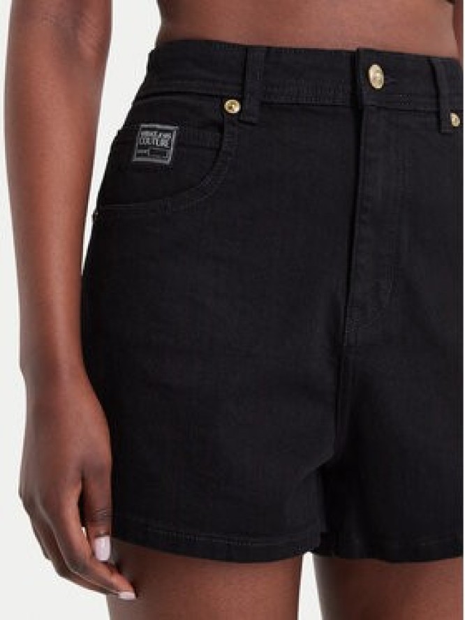 Versace Jeans Spodnie dresowe 80HAD514 Czarny Regular Fit
