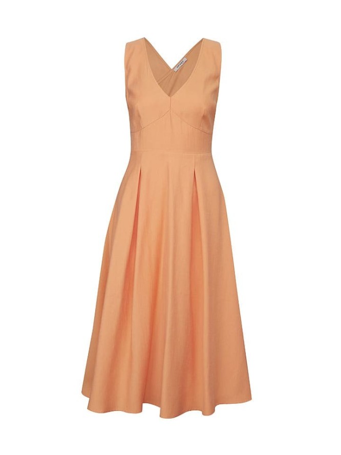 orsay Sukienka w kolorze brzoskwiniowym rozmiar: 40